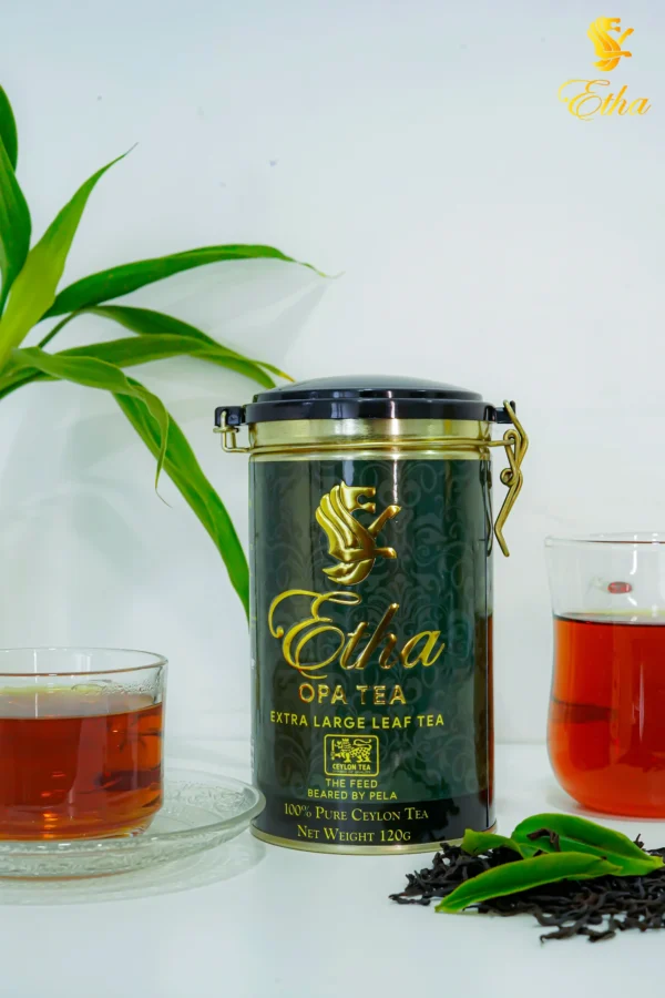 Etha Pure Ceylon Black Tea Tin 120g (Green Packaging)
