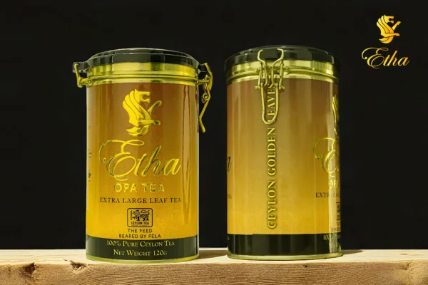 Etha Pure Ceylon Black Tea Tin 120g (Brown Packaging)